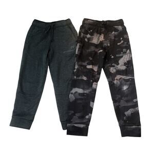 Russell Black Camo & Gray Activewear Joggers Bundle Boys Size S(6-7)